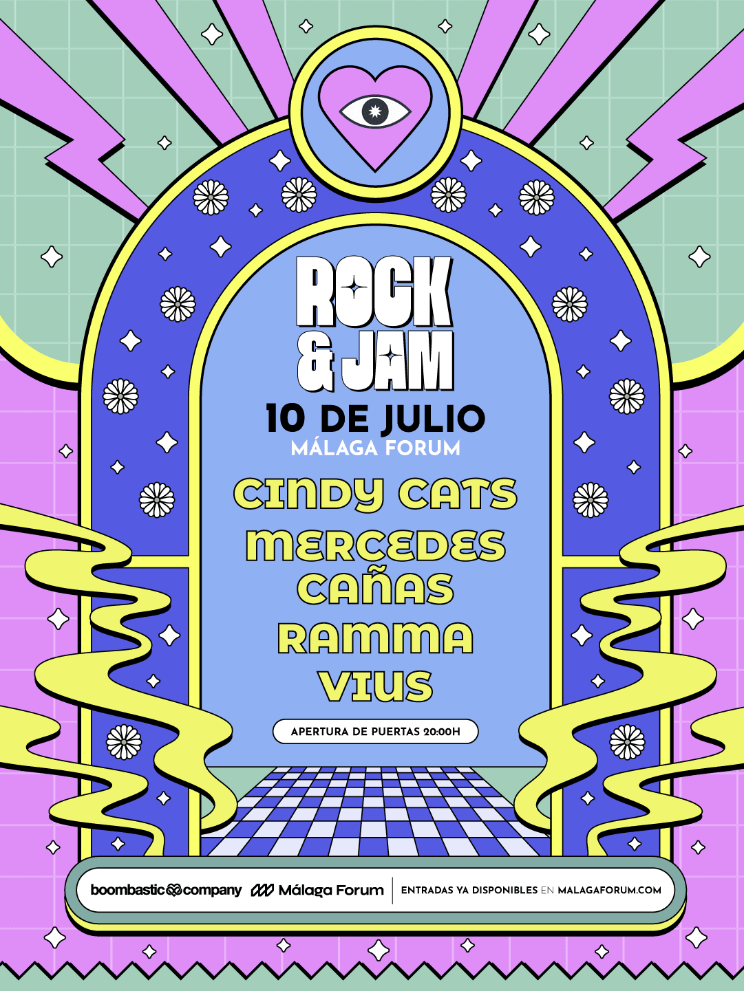 Rocky Jam Live concert Málaga